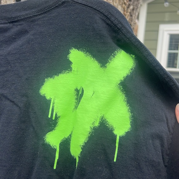 Vintage Men's WWE D-Generation X Black & Green T-Shirt, size 3XL - Picture 5 of 6